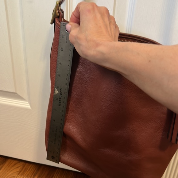 Coach leather hobo satchel with tassels - Picture 12 of 12